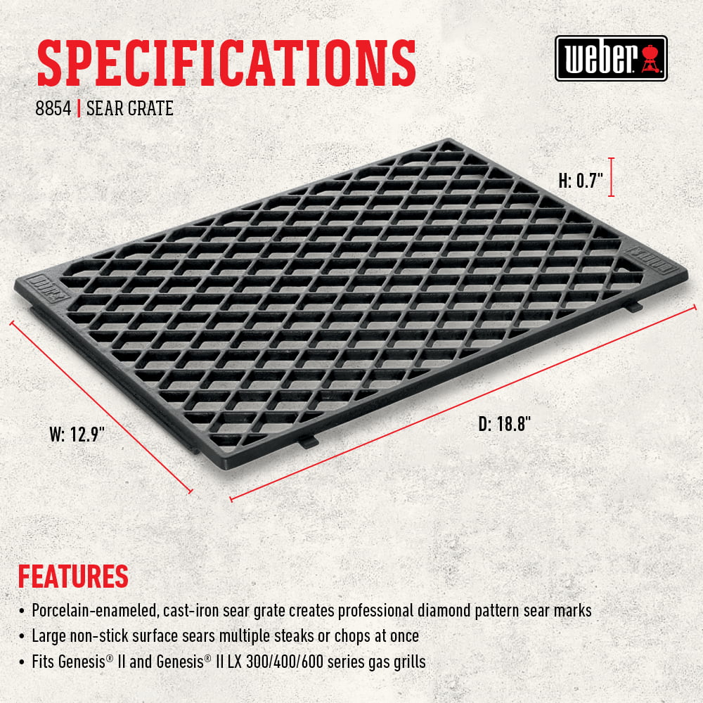 Weber Sizeear Grate