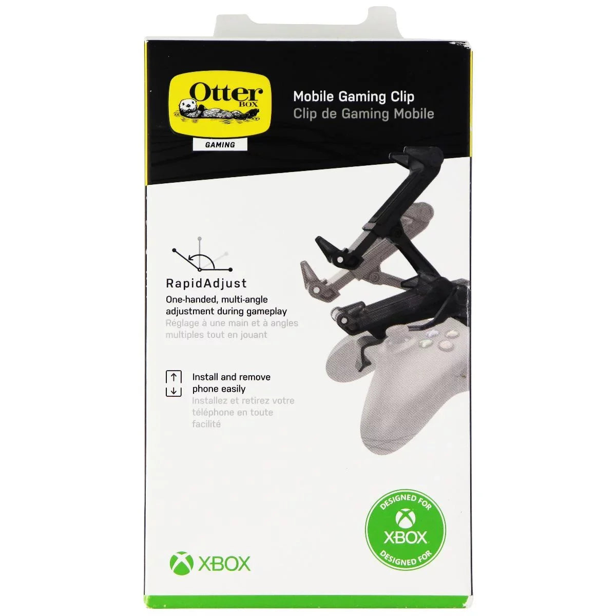 OtterBox Mobile Gaming Clip for Xbox Sizeeries X/Size and Xbox One - Midnights Edge