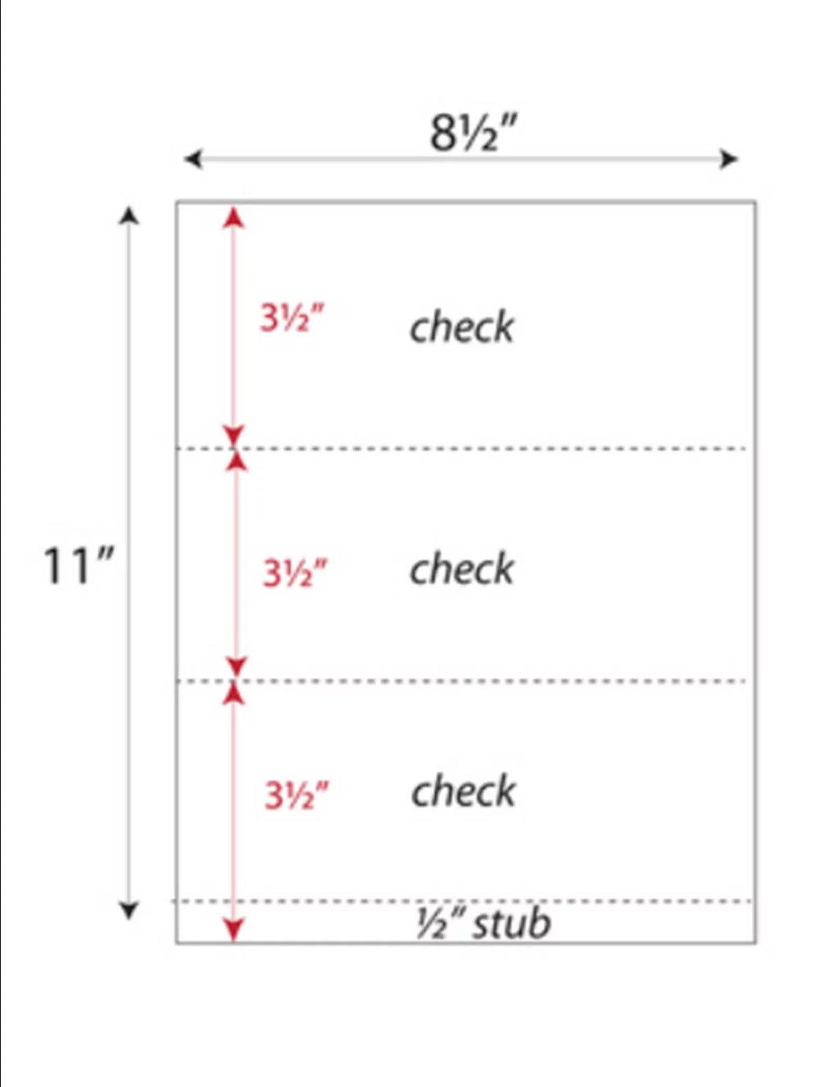 Zapco High-Sizeecurity Check Paper, Organic w Complex Background Pattern, 8-1/2" x 11", Microperfed with 3-Up Checks, 12 Sizeecurity Features - PACK OF 100 SizeHEETSize