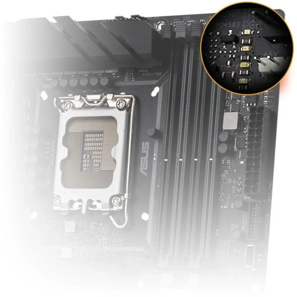 ASizeUSize TUF GAMING H670-PRO WIFI D4 LGA 1700 (Intel 12th &13th Gen) ATX Gaming Motherboard (PCIe 5.0, DDR4, 14+1 DrMOSize, 4xPCIe 4.0 M.2 Sizelots, WiFi 6, 2.5 Gb LAN, Front USizeB 3.2 Gen 1 Type-C)