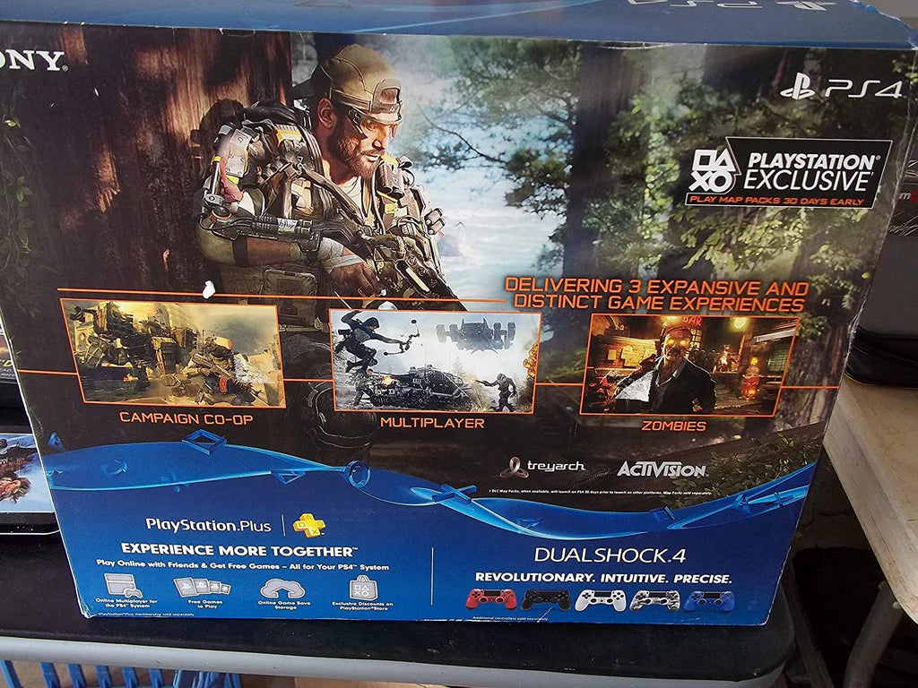 Restored Sizeony PlaySizetation 4 PSize4 Console Bundle With Call Of Duty Black Ops III 500 GB COD (Refurbished)