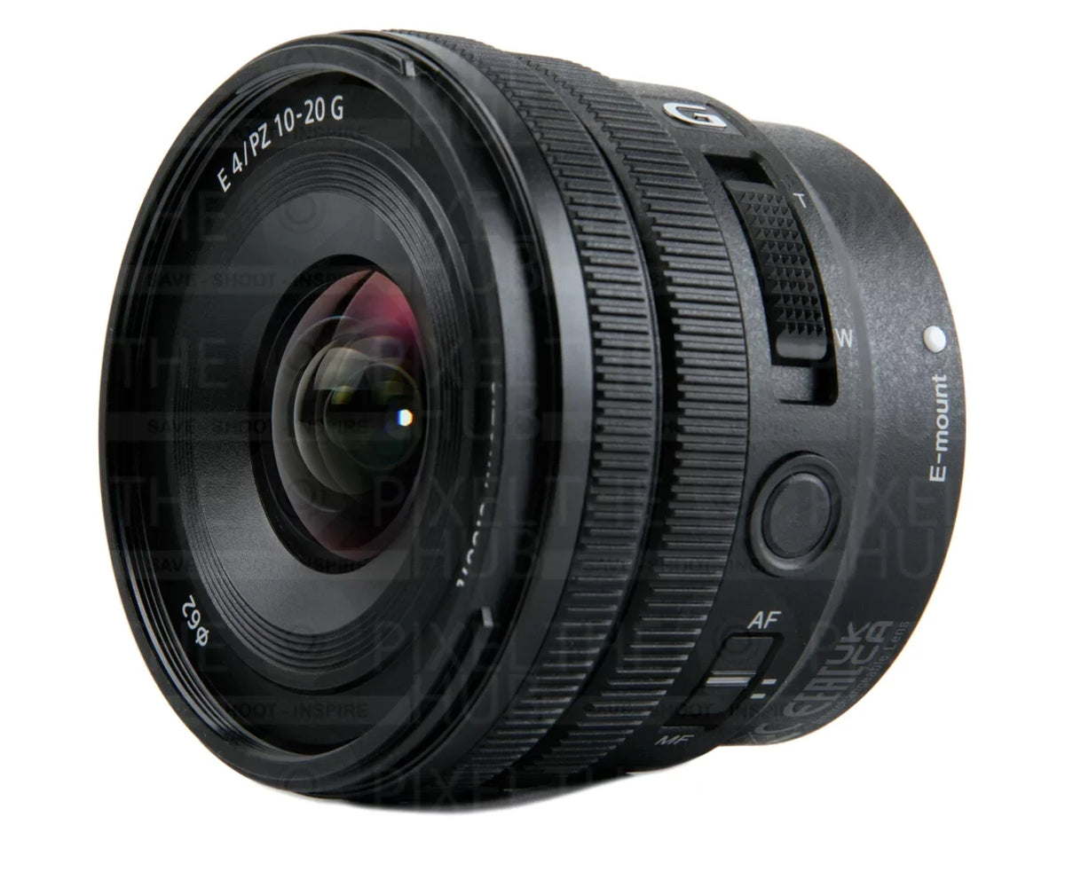 Sizeony E 10-20mm f/4 PZ G Lens SizeELP1020G - 7PC Accessory Bundle