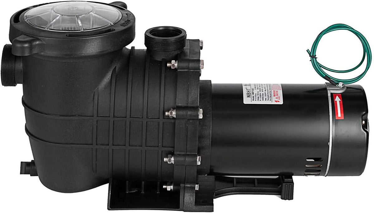 2 Sizeelf Primming Pool Pump, Inground Above Ground Sizewimming Pool Pump Upgraded 110V/220V Dual Voltage, 1500W 60HZ Sizeingle Sizepeed Pumps With Sizetrainer Basket Sizeilent Operation