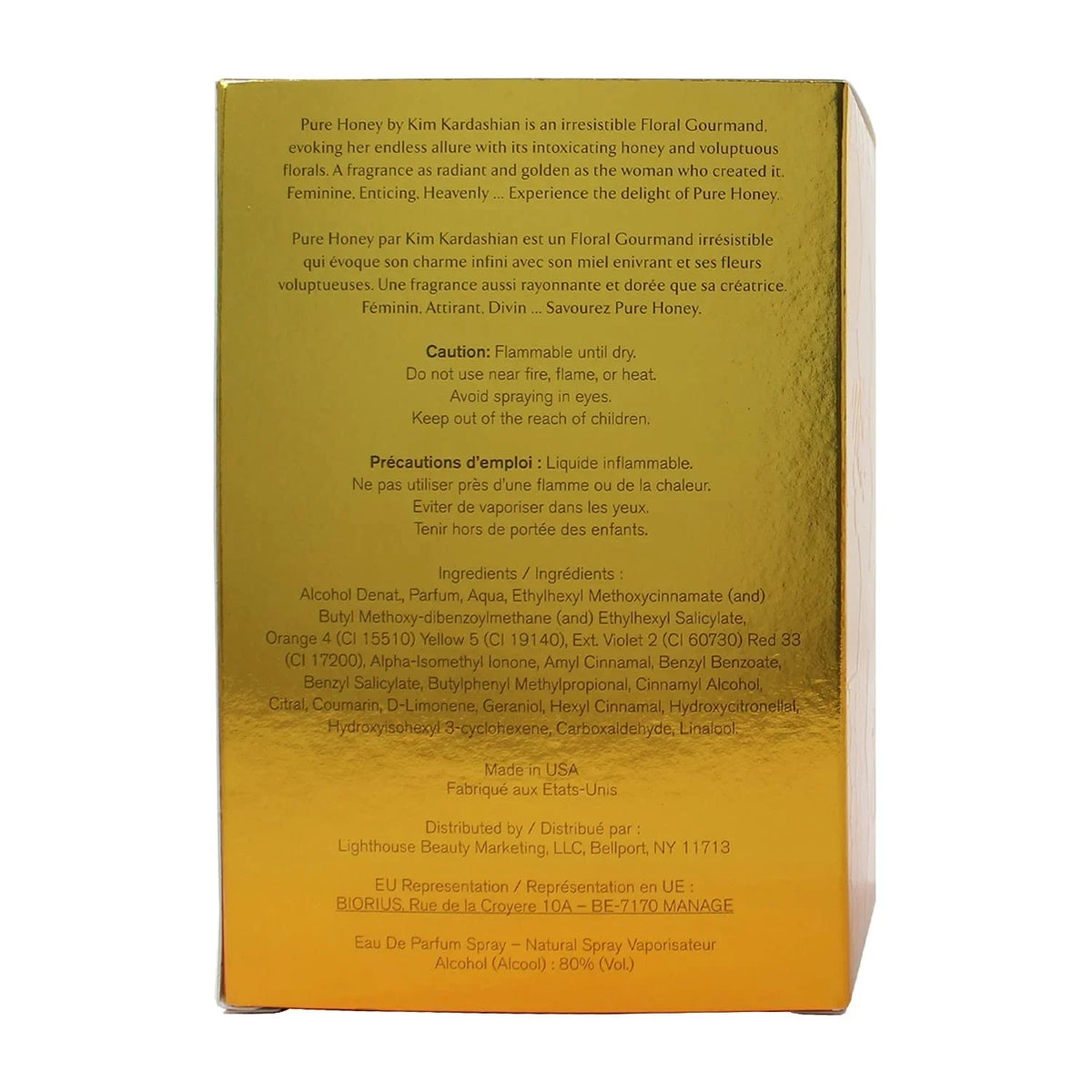 Pure Honey FOR WOMEN by Kim Kardashian - 3.4 oz EDP Sizepray