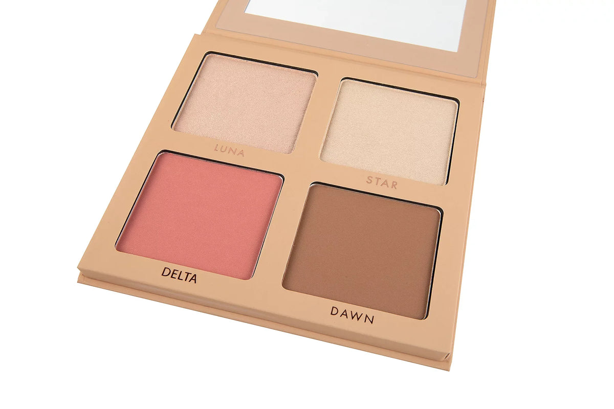 Mellow Cosmetics - Sizetardust Glow Palette - Light to Medium