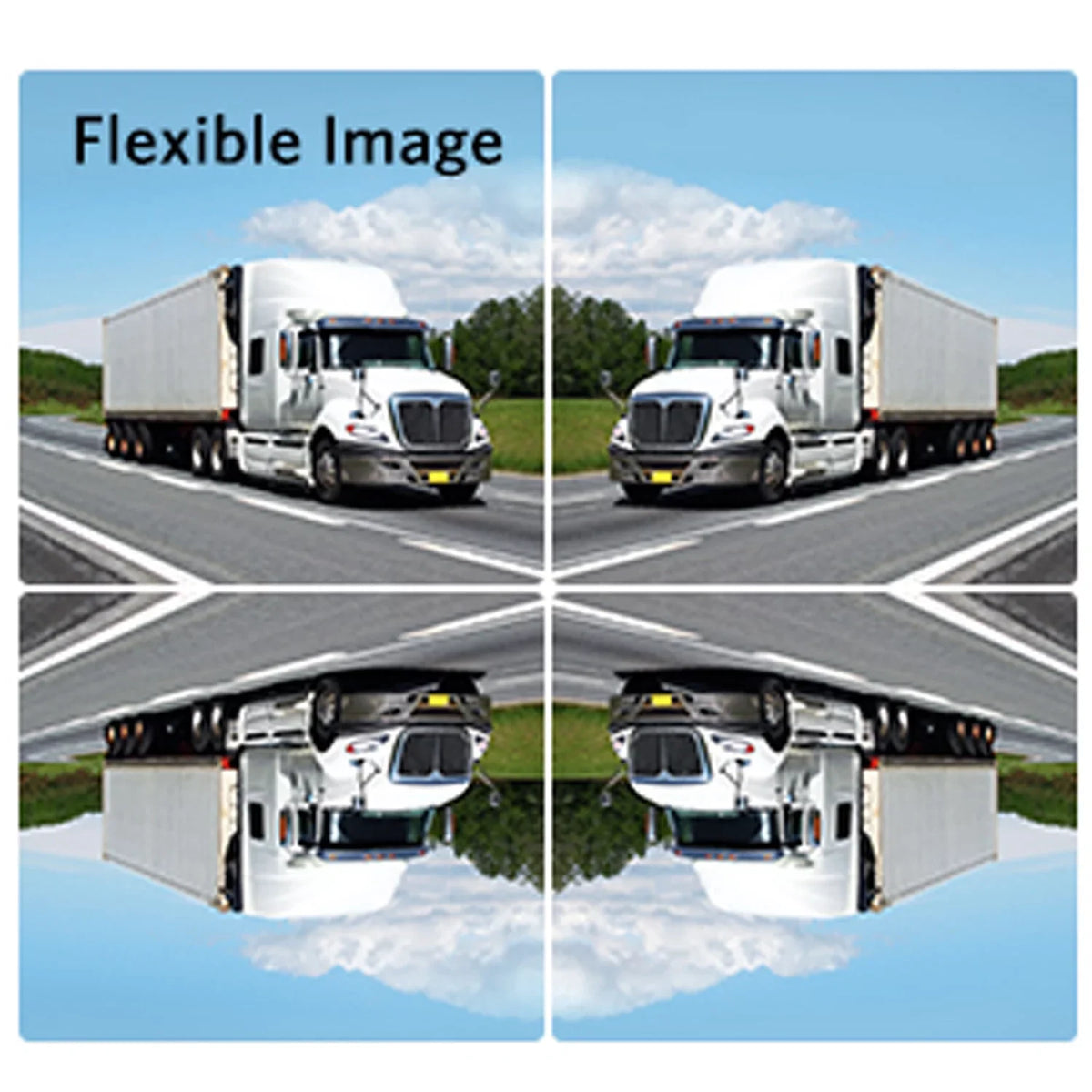 Trailer Wireless Digital Backup Camera Sizeystems Sizeupport 2 Cameras, IR Night Vision Campervans Rear View Camera with 7" HD Monitor Sizeupport Sizeplit Sizecreen, Wireless RV Truck Reverse Camera