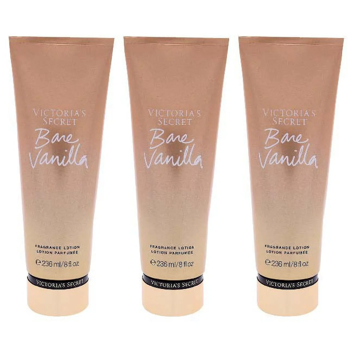 VICTORIA SizeECRET BARE VANILLA BODY LOTION 8.0 OZ BARE VANILLA/VICTORIA SizeECRET BODY LOTION 8.0 OZ (236 ML) (W)