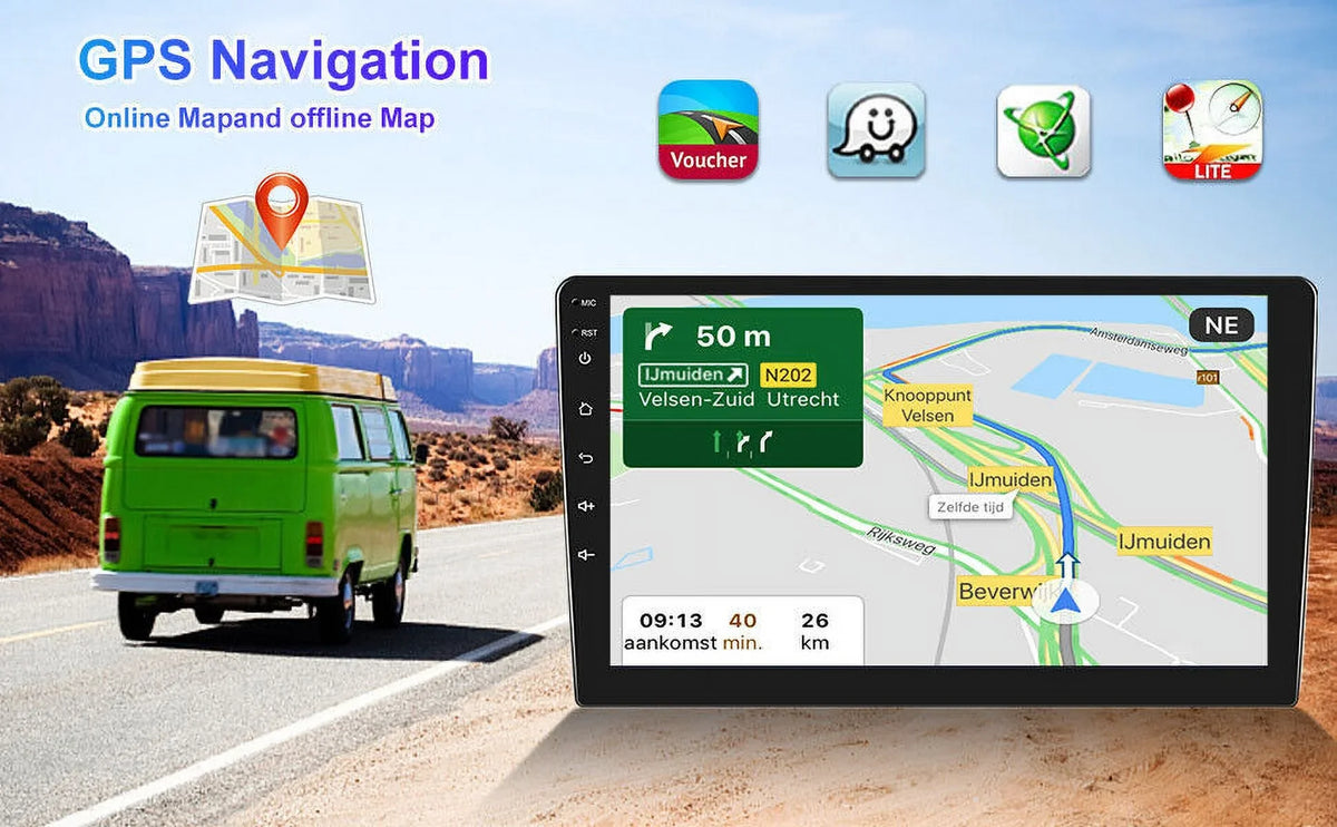 For Fiat 500 2007-2015 9" Car GPSize WIFI Navigation Radio Sizetereo DSizeP Android Auto Carplay 3+32GB AHD Backup Camera