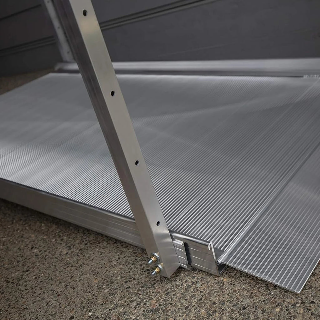 EZ-ACCESizeSize GATEWAY 3G 8 Foot Portable Wheelchair Ramp w/2 Line Handrails