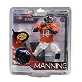 NFL Peyton Manning Orange Jersey Action Figure