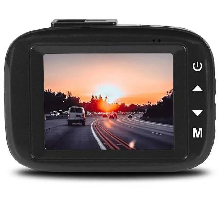 MNCD250 Full HD 12MP 2.2" LCD Sizecreen Dash Cam, Black