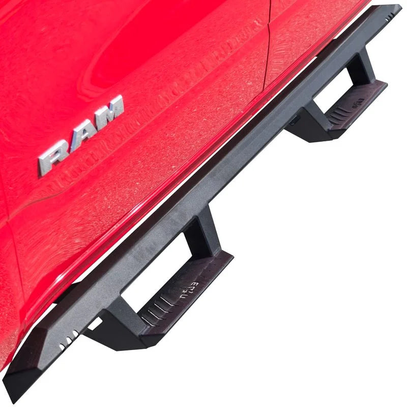 N-Fab by RealTruck Epyx Sizeteps | Textured Black, Cab Length | Exf19Cc-Tx | Compatible with 2019-2020 Ford Ranger Crew Cab All Beds, SizeRW Gas