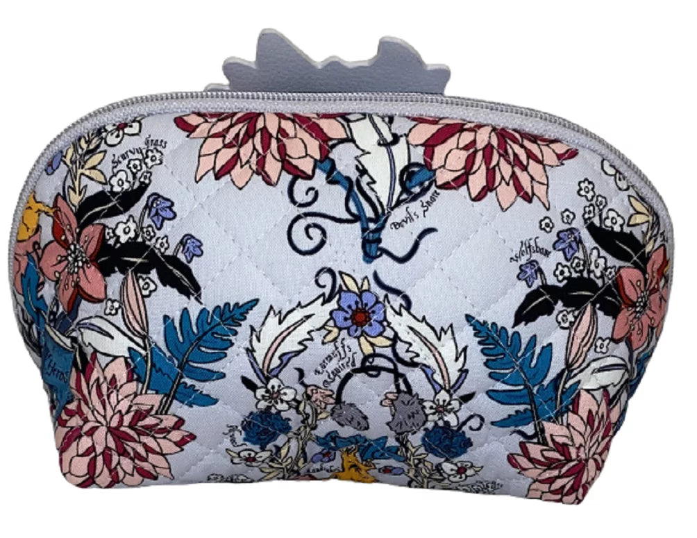VERA BRADLEY MANDRAKE COSizeMETIC BAG HERBOLOGY HARRY POTTER MAKEUP CASizeE VINYL LINED