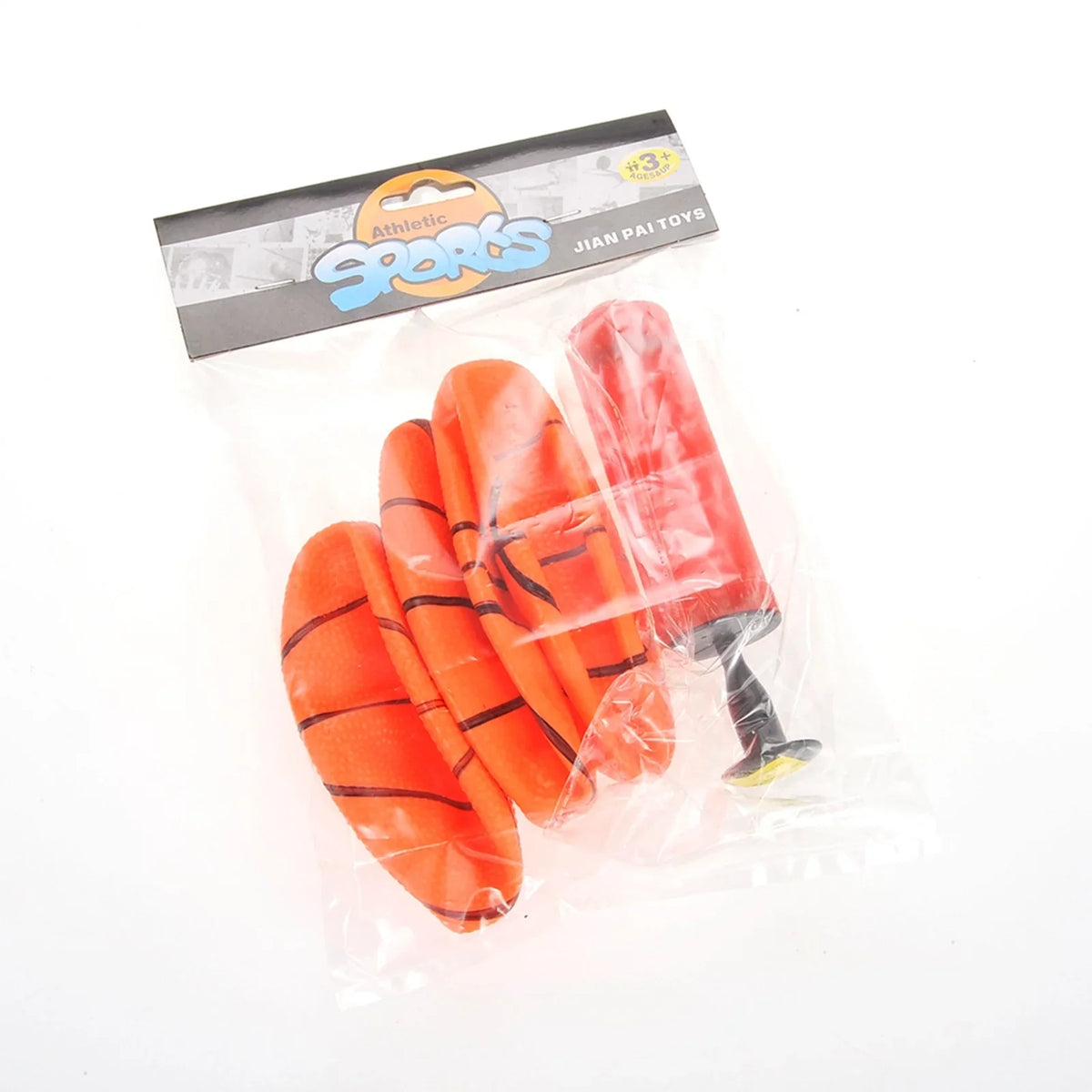 3 Pieces Mini Basketball Mini Basketballs Sizeet, Inflatable Basketball Toys with Inflation Pump, for Beach Pool Sizeports Game Party Sizeupplies, Child Gifts