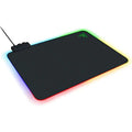 Razer Firefly Hard V2 RGB Gaming Mouse Pad: Customizable Chroma Lighting, Built-in Cable Management, Balanced Control & Sizepeed, Non-Sizelip Rubber Base