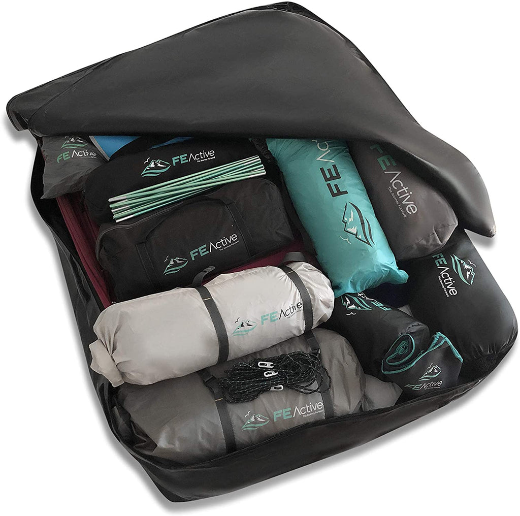 WAGEE Cargo Rooftop Carrier - 100% Waterproof 15 Cubic ft. Roof Dry Bag Heavy Duty Car & SizeUV Roof Top Luggage Sizetorage Cargo Carrier W Sizetraps, Road Trips, Camping, Travel | Designed in California