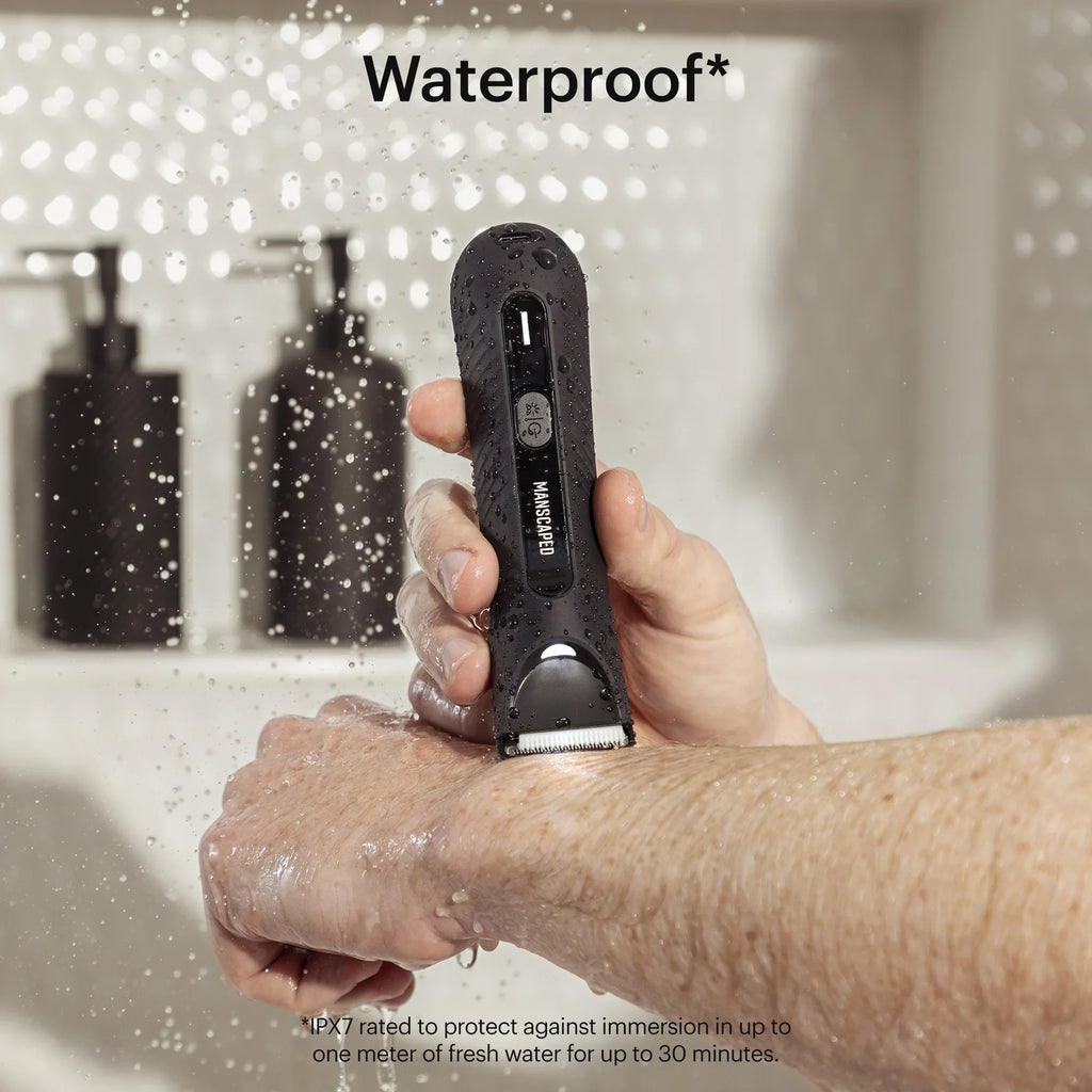 MANSizeCAPED® The Perfect Duo 3.0 PLUSize Includes: The Lawn Mower® 3.0 PLUSize Men's Groin & Body Hair Trimmer and The Weed Whacker® Nose & Ear Hair Trimmer