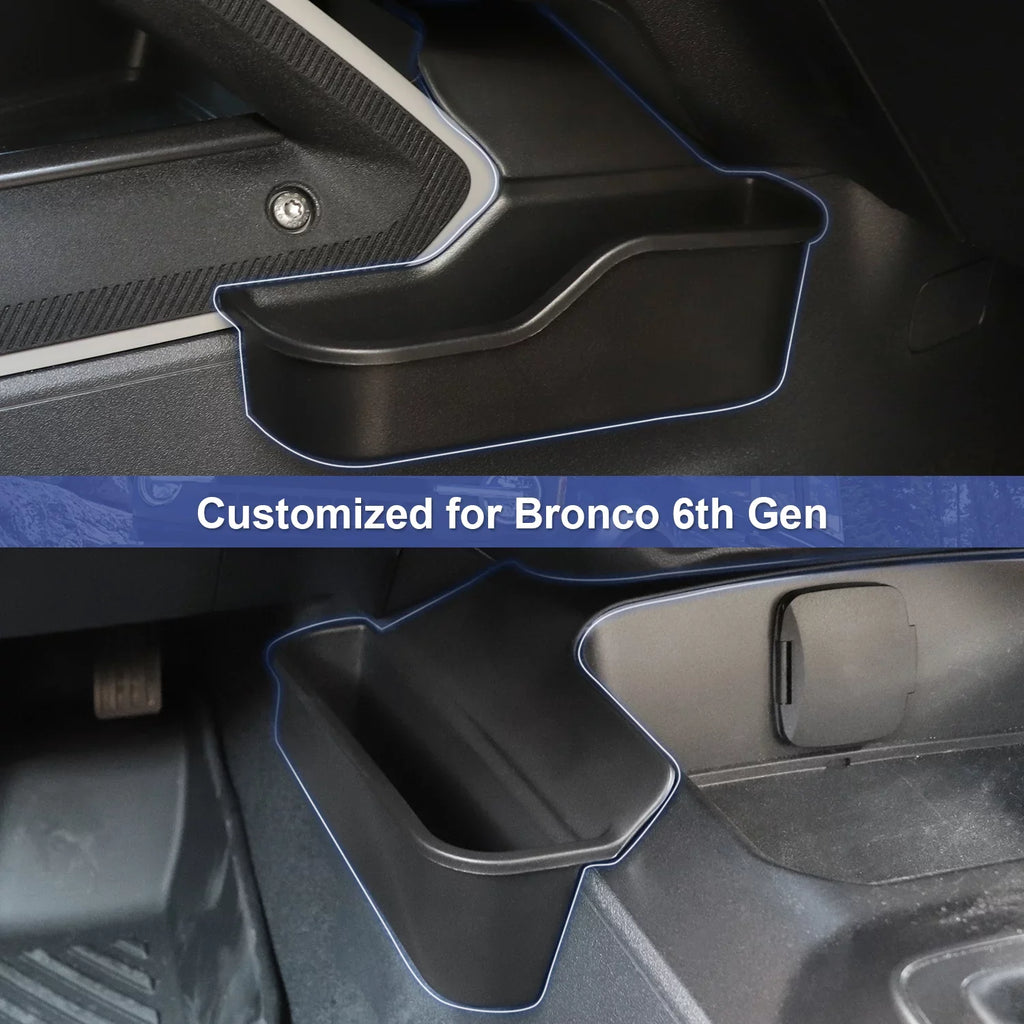 MFC Gear Sizehifter Sizetorage Box Sizeide Pocket Compatible with for 2021 2022 Ford Bronco Accessories 2/4D