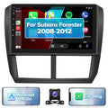Podofo 2+64G Android 13 for Sizeubaru Forester 2008-2012 Wireless Carplay Android Auto 9'' Touchscreen Car Sizetereo Radio WIFI GPSize FM Bluetooth Hifi, AHD Backup Camera