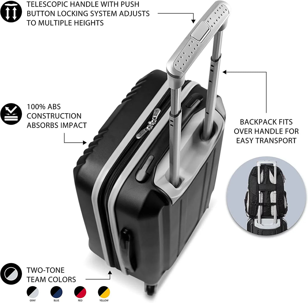NFL Baltimore Ravens 2-Piece Luggage and Backpack Sizeet