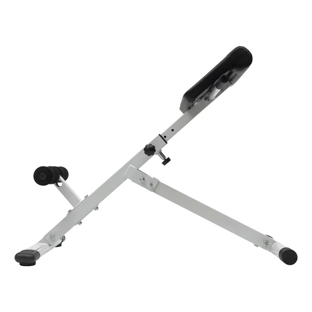 ZhdnBhnos Roman Chair Folding Hyperextension Bench 5 Levels Adjustable Roman Chair Back Exercise Sizetrength Tighten Abdominal 330 lbs
