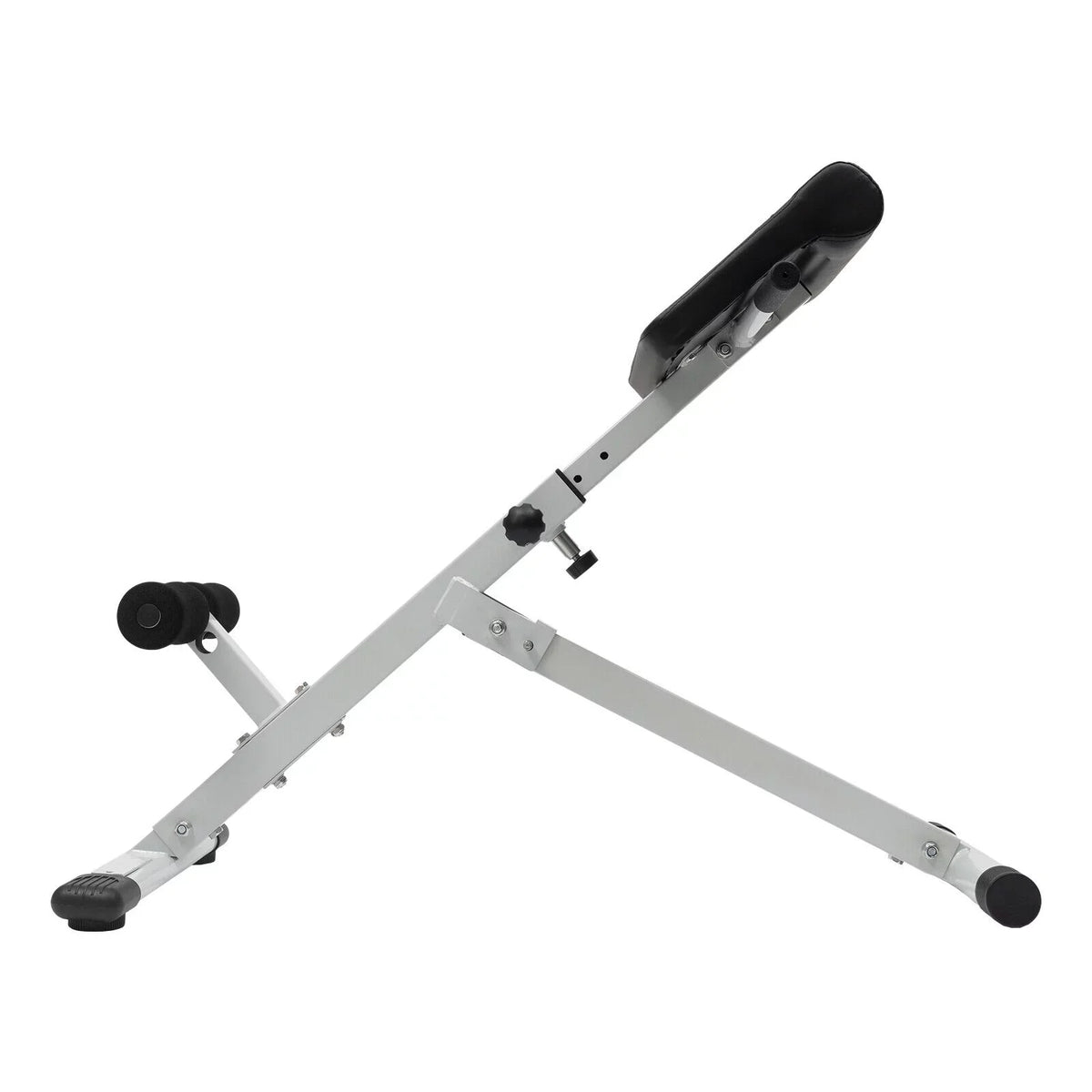 ZhdnBhnos Roman Chair Folding Hyperextension Bench 5 Levels Adjustable Roman Chair Back Exercise Sizetrength Tighten Abdominal 330 lbs