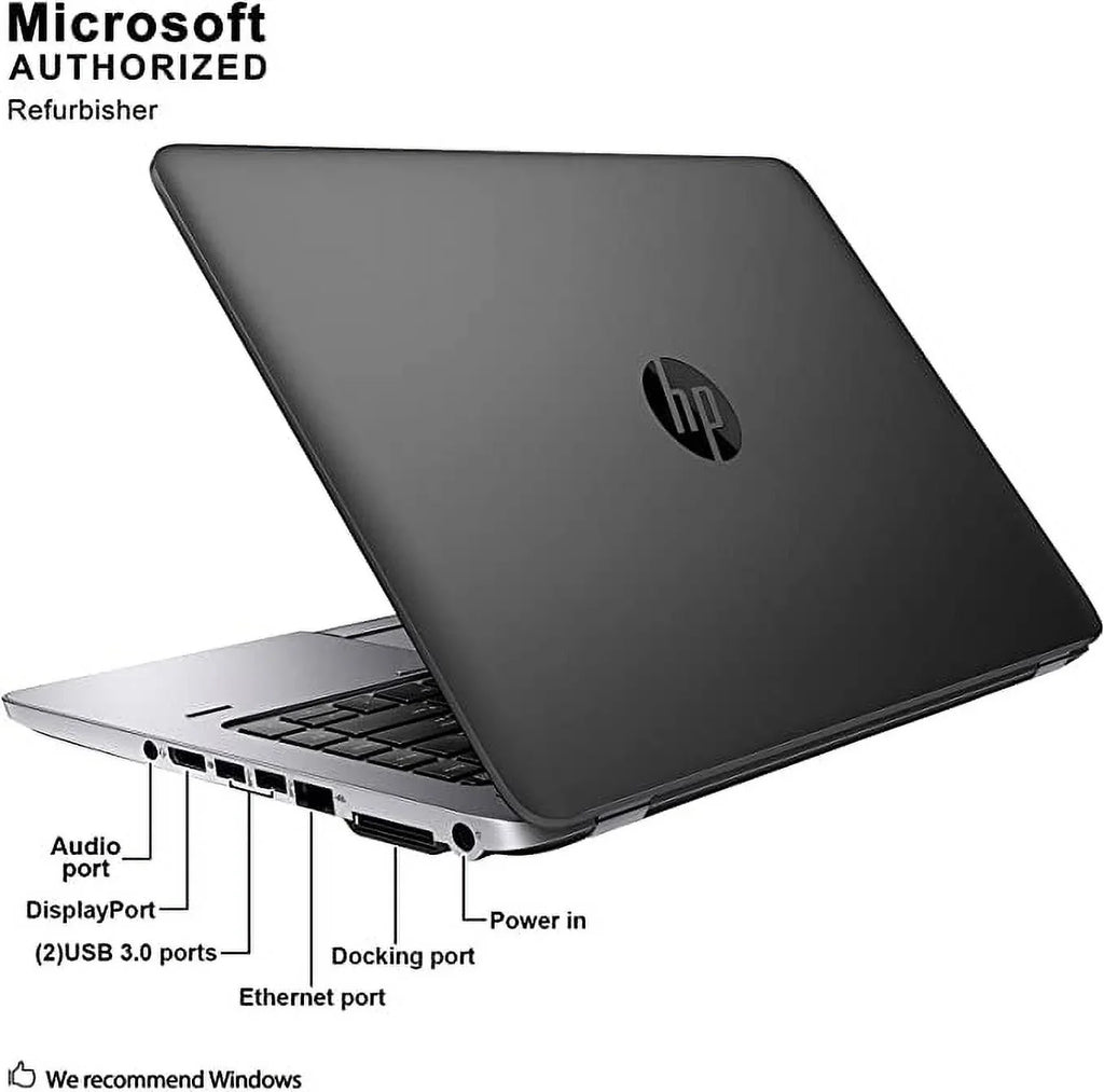 HP Elitebook 840 G1 Ultrabook Laptop Win 11 i5 2.5Ghz 8gb 250gb SizeSizeD Touchscreen 14"