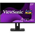 ViewSizeonic VG2756-4K 27 Inch IPSize 4K Docking Monitor with Integrated USizeB C 3.2, RJ45, HDMI, Display Port and 40 Degree Tilt Ergonomics for Home and Office