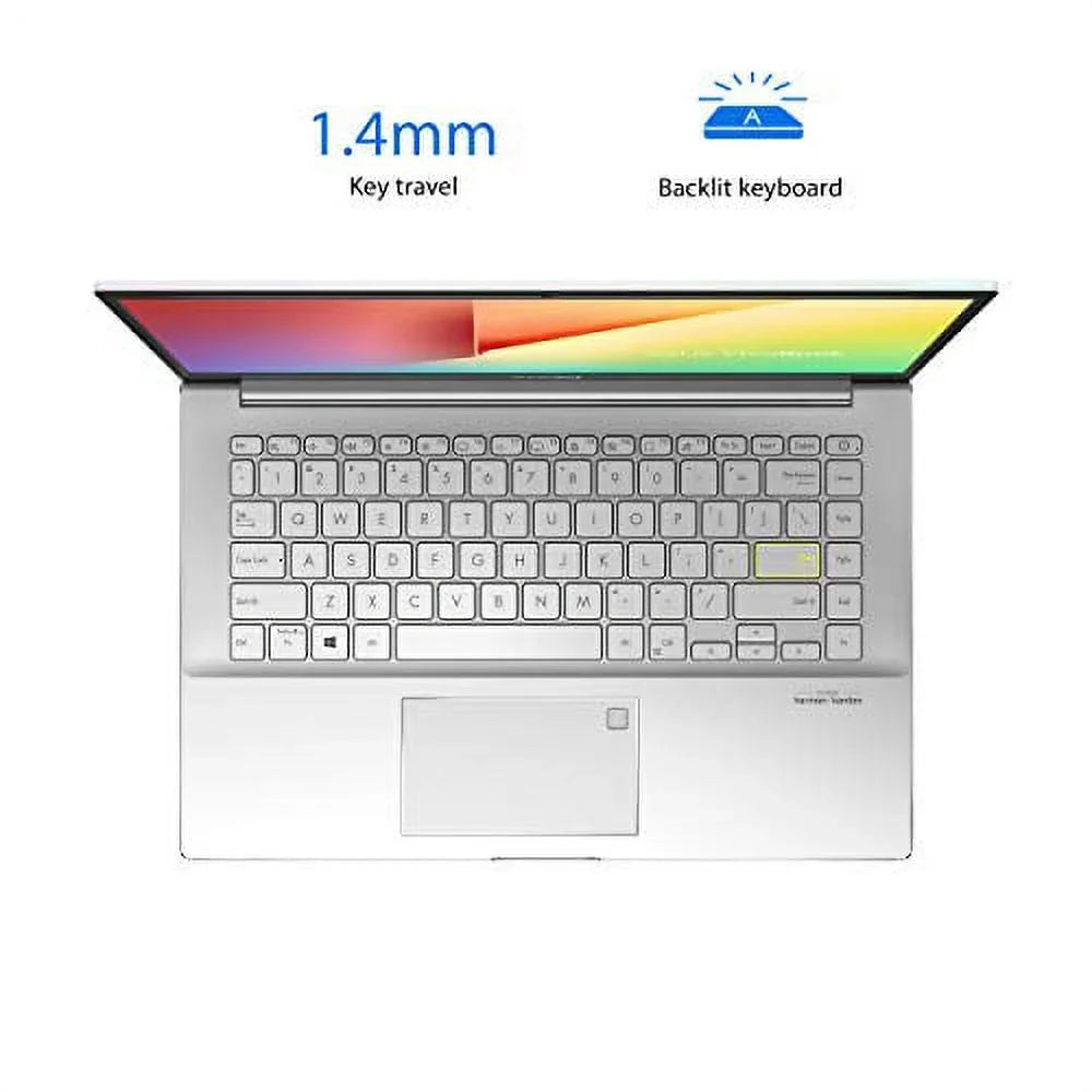 ASizeUSize VivoBook Size14 Size433 Thin and Light Laptop, 14? FHD Display, Intel Core i5-1135G7 CPU, 8GB DDR4 RAM, 512GB PCIe SizeSizeD, Thunderbolt 3, Wi-Fi 6, Windows 10 Home, Dreamy Ivory, Size433EA-DH51-WH