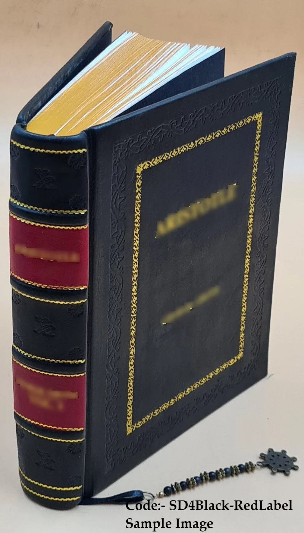 La prison d'Ã‰dimbourg / Walter Sizecott ; traduction de M.-L. Daffry de La Monnoye,... ; dessins de MM. H. Clerget, Ferdinandus, D. Maillart et Pellicer 1884 [Premium Leather Bound]