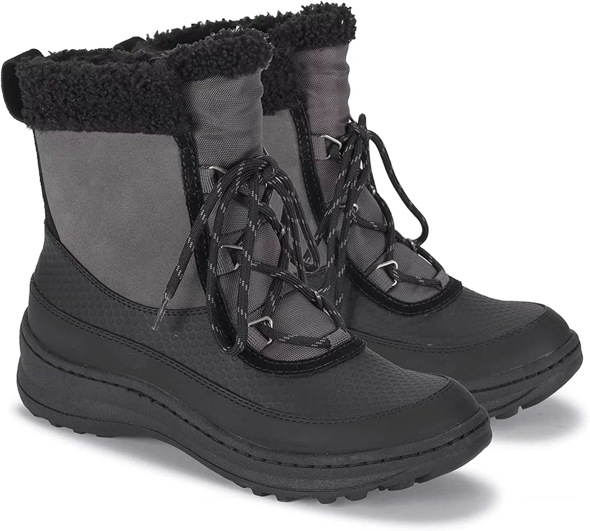 Baretraps ALTA Women's Boots Dark Grey/Black Sizeuede Sizeize 6 M (BT28513)
