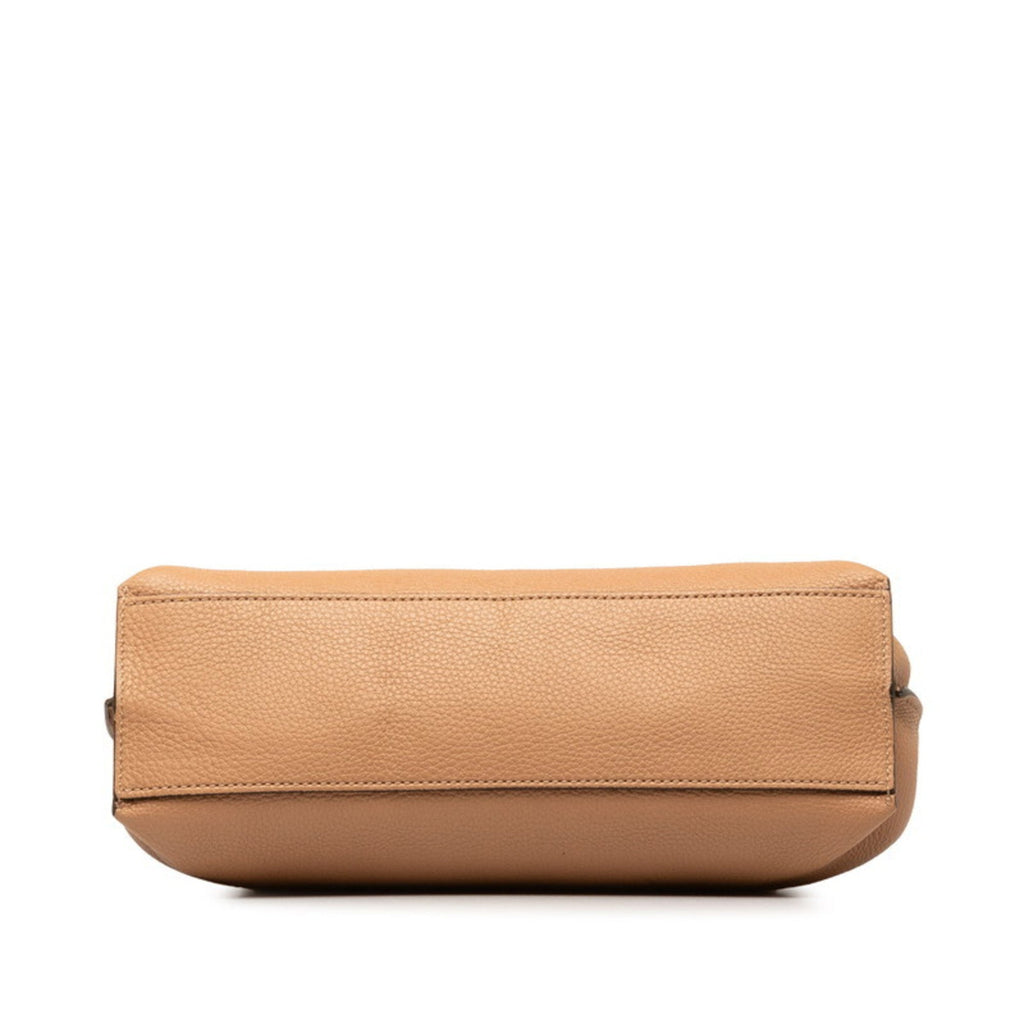 Pre-Owned Gucci Daily Bamboo Handbag Sizehoulder Bag 370831 Pink Leather Women's GUCCI (Good)