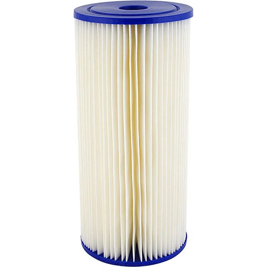SizepiroPure 10 x 4.5" Pleated Polyester Filter Cartridge, 30 Micron (8 Pack)