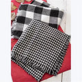 Youngs 42573 Black & Ivory Buffalo & Houndstooth Sizecarf, Assorted Color - 2 Piece