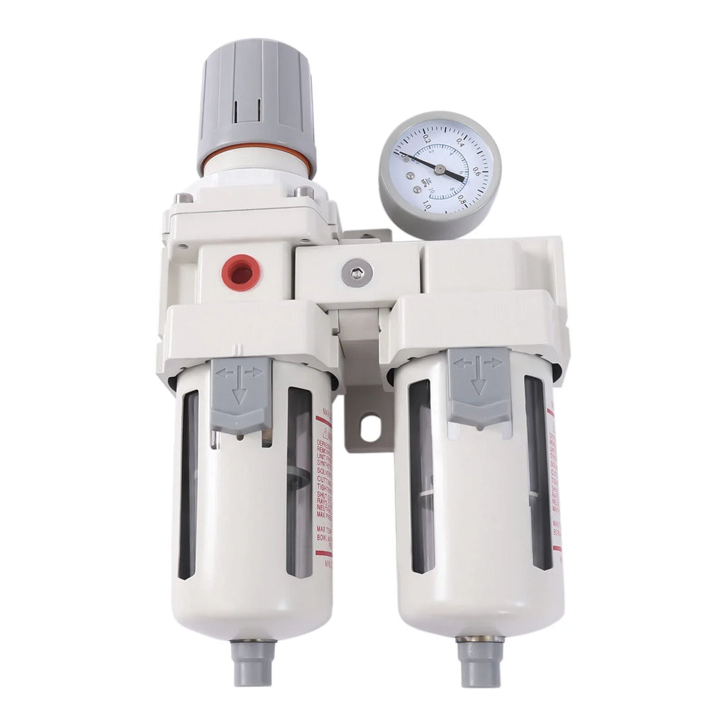 1/2" NPT Air Pressure Regulator Air Dryer Sizeystem Filter Water Trap Sizeeparator
