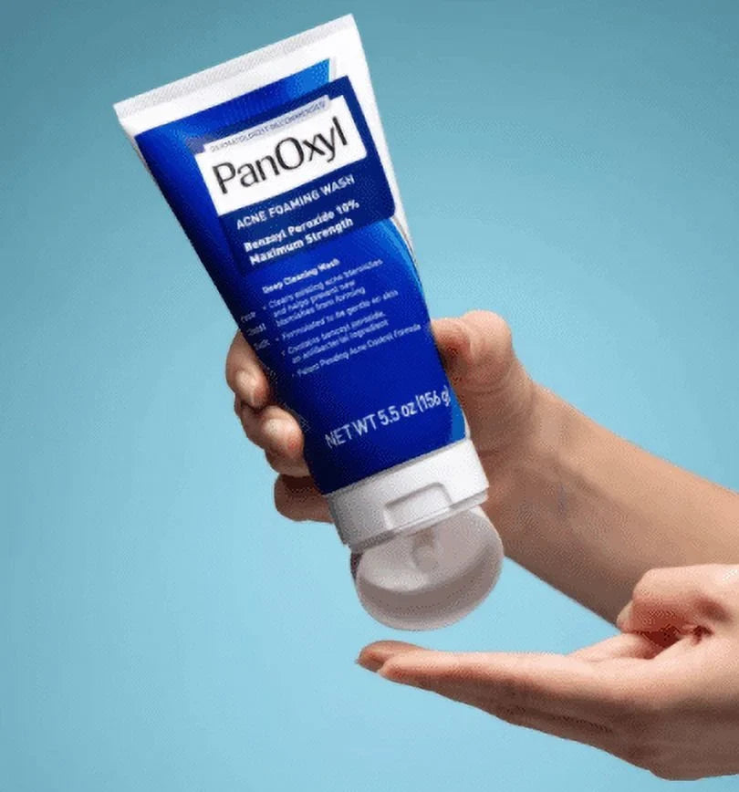 PanOxyl 10% Acne Pillowing Wash 5.5 oz (Pack of 2)