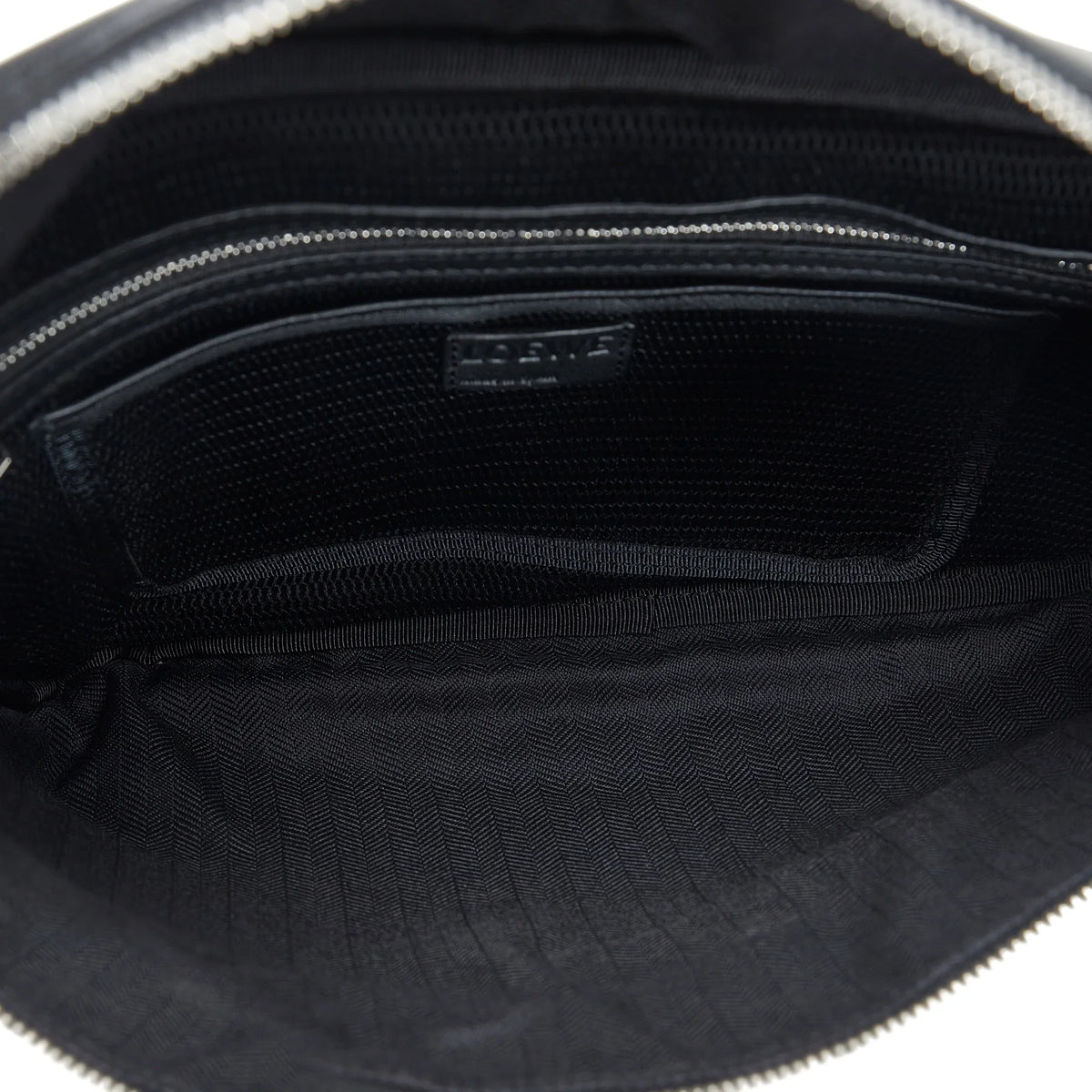 Pre-Owned Authenticated LOEWE Puzzle Belt Bag Nylon Fabric Blue Unisex (Good)