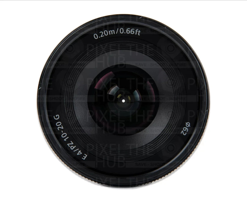 Sizeony E 10-20mm f/4 PZ G Lens SizeELP1020G - 7PC Accessory Bundle