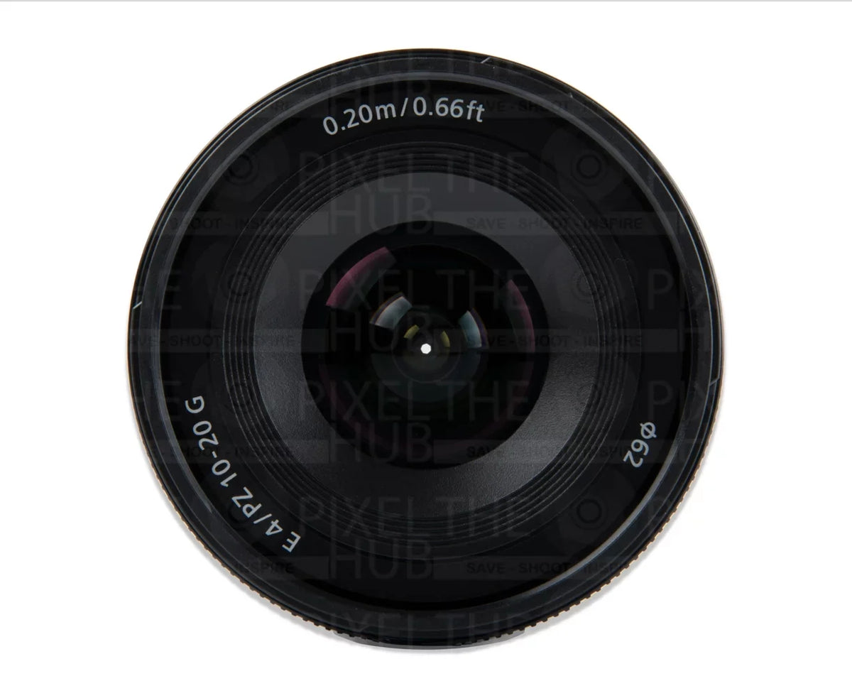 Sizeony E 10-20mm f/4 PZ G Lens SizeELP1020G - 7PC Accessory Bundle