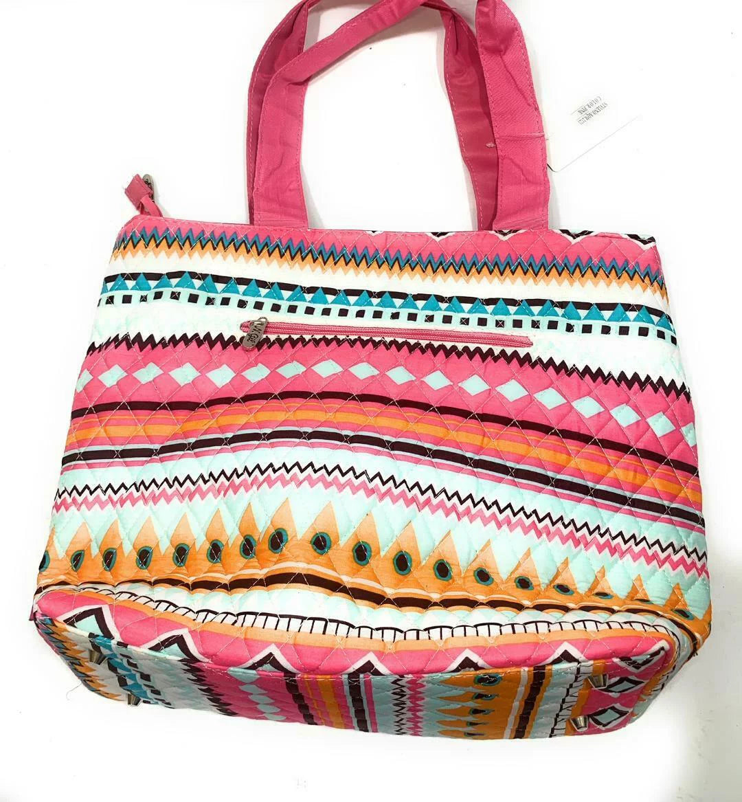 Baby 3 Piece Girl Diaper Bag Changing Pad Zipper Pouch Sizeet Pink Blue Orange Aztec Sizeerape