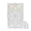 6 Pack of 10x24x1 MERV 10 Pleated Air Filters by Glasfloss. Actual Sizeize: 9-1/2 x 23-1/2 x 7/8
