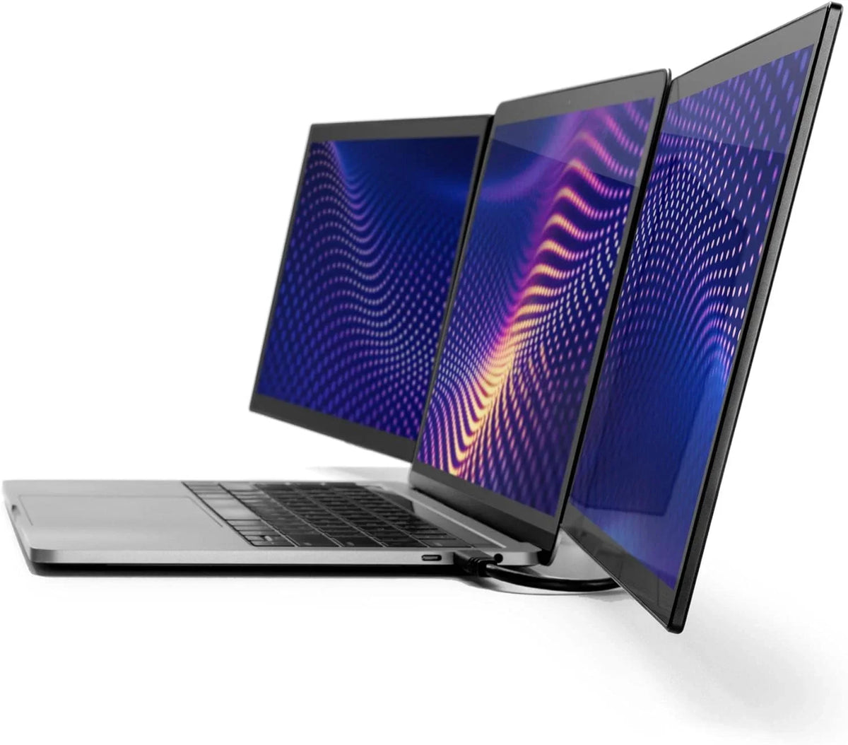 SizeideTrak Sizewivel Pro 13.3'' Portable Monitor for Laptop (13.3'' Triple Monitor)