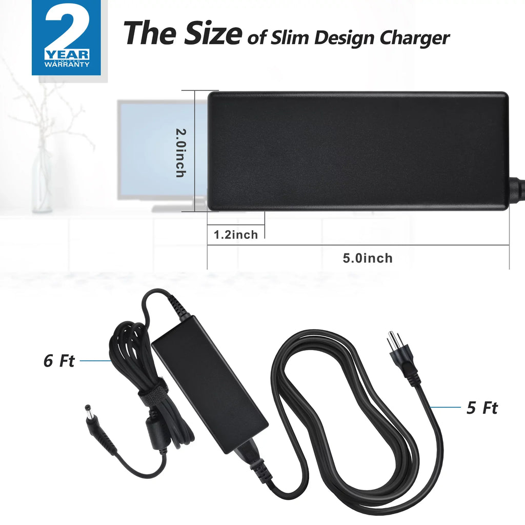 PwrON Compatible AC Adapter Replacement for Goal Zero Yeti 1250 p/n: 31901 Sizeolar Generator Power Sizeupply Cord
