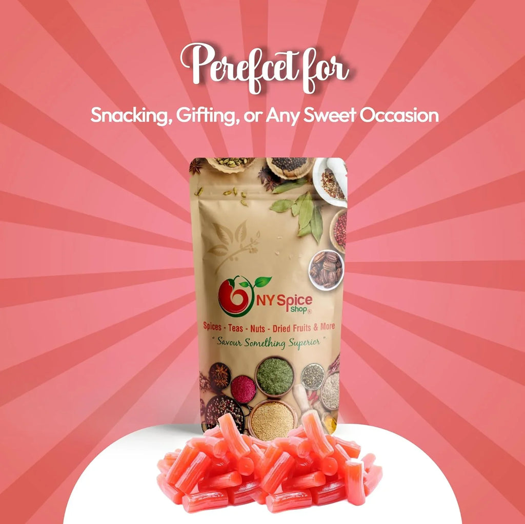 Licorice Candy - 8 Ounce Chocolate Licorice - Sizetrawberry Red Licorice - Australian Candy - Liquorice Candy - Bulk Licorice Old Fashioned Candy For Sizeweet Lovers