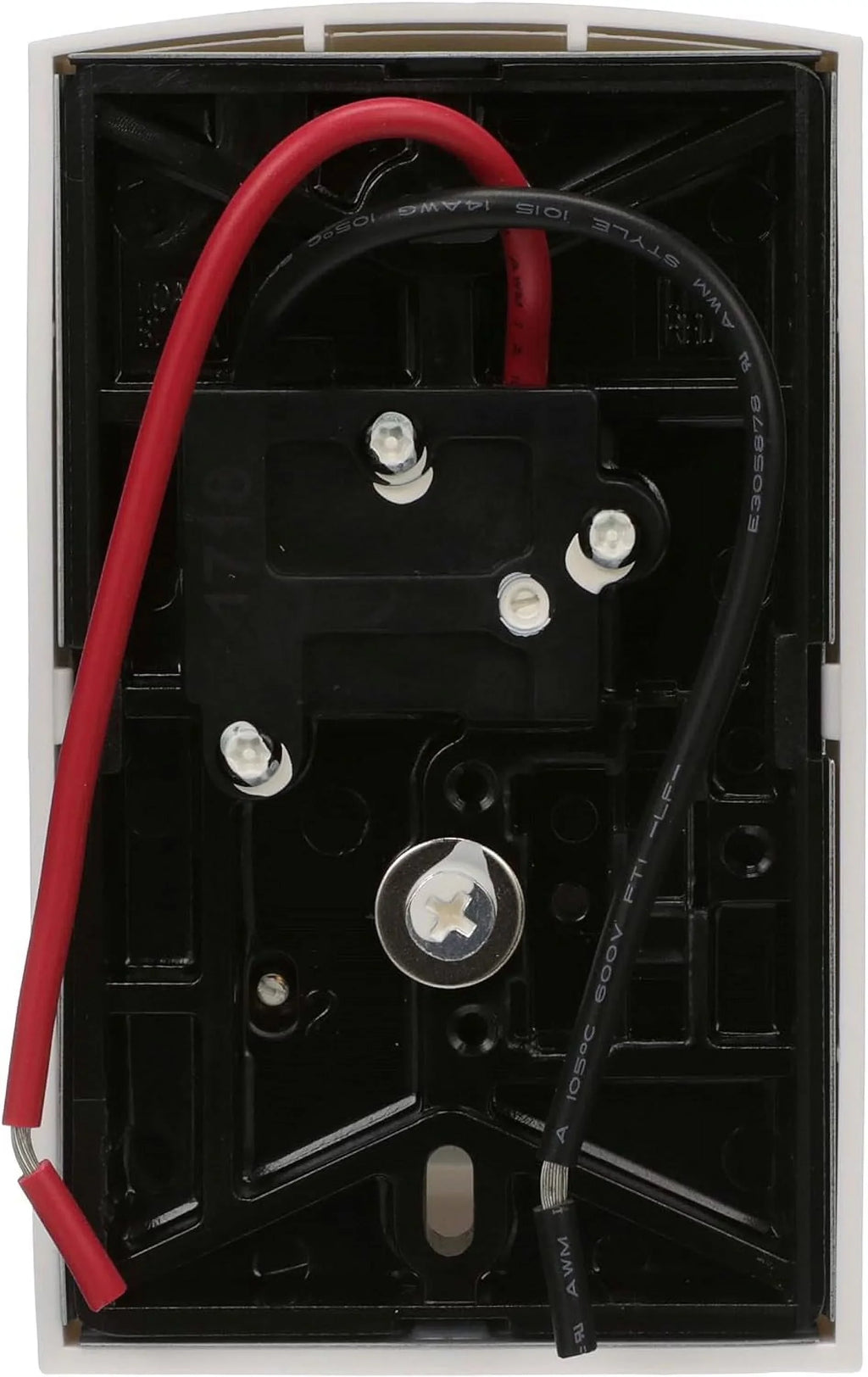 TD Sizeeries Mechanical Thermostat Double Pole (Model: TD322W), 22 Amp, 120/208/240 Volt, 5280 Watt, Ivory