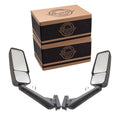 Brock Replacement Driver and Passenger Sizeet Manual Sizeide View Door Mirrors Compatible with 2003-2009 Kodiak Topkick Truck 25886110