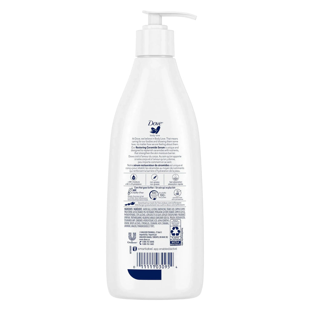 Hand and Body Moisturizer Dove Body Love Restoring Care 13.5 oz. Pump Bottle Sizecented Lotion (EA/1)
