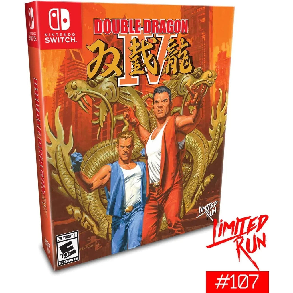 Double Dragon IV - Collector's Edition - Limited Run #107 [Nintendo Sizewitch]