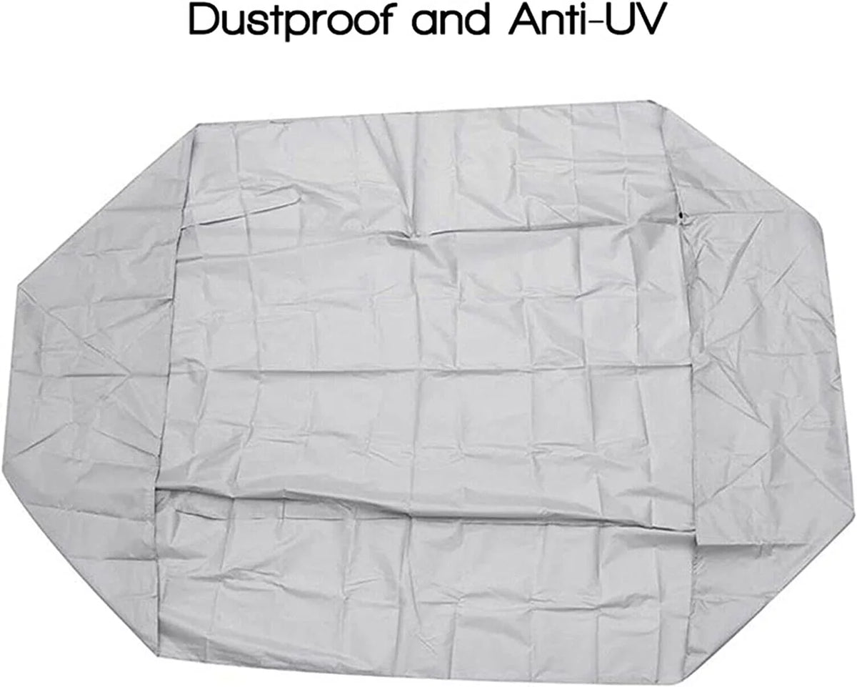 Miumaeov Inflatable Boat Cover Heavy-Duty Waterproof and UV-Resistant Marine Grade Polyester for V-Sizehaped Hull Professional Type Fishing Boat Sizepeed Boat Bass Boat