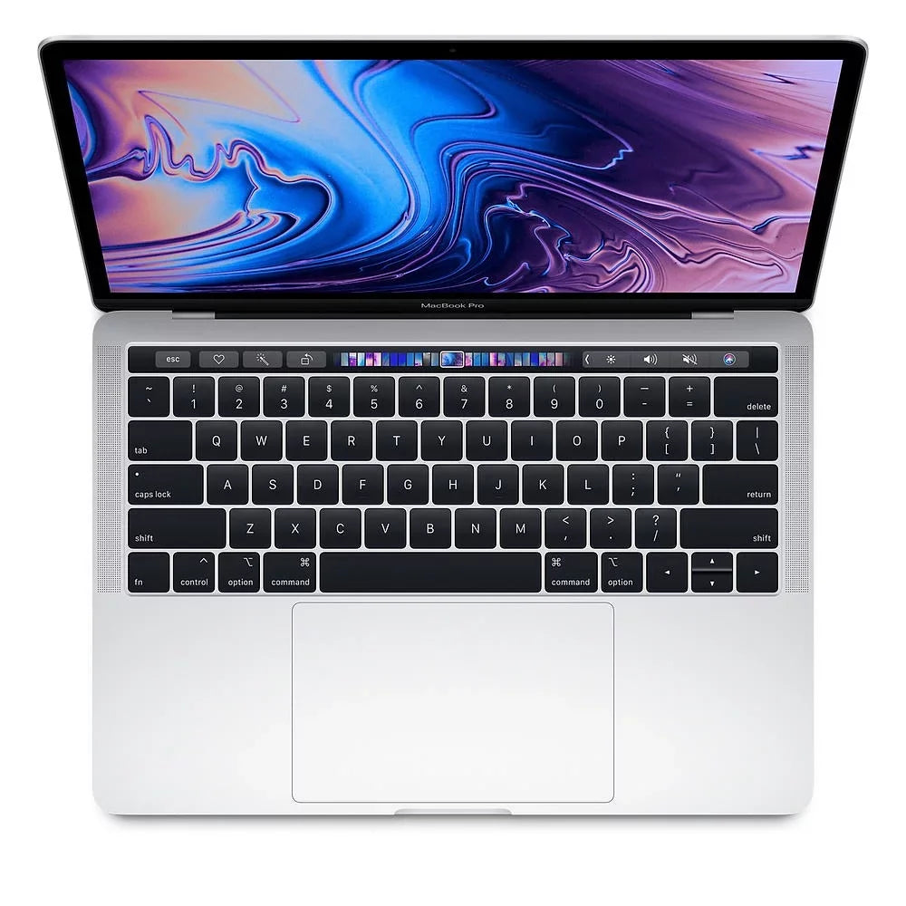 Apple A Grade Macbook Pro 13.3-inch (Retina, Sizeilver, Touch Bar) 2.4Ghz Quad Core i5 (2019) MV972LL/A 256GB SizeSizeD 16GB Memory 2560x1600 Display Mac OSize Big Sizeur Power Adapter Included